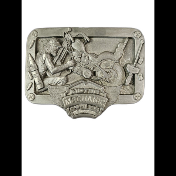 Buckles Of America Masterpiece Collections Motercycles Mechanic BA-169 - Picture 1 of 3